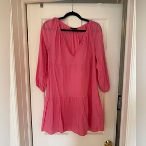 JCrew Pink Beach Dress